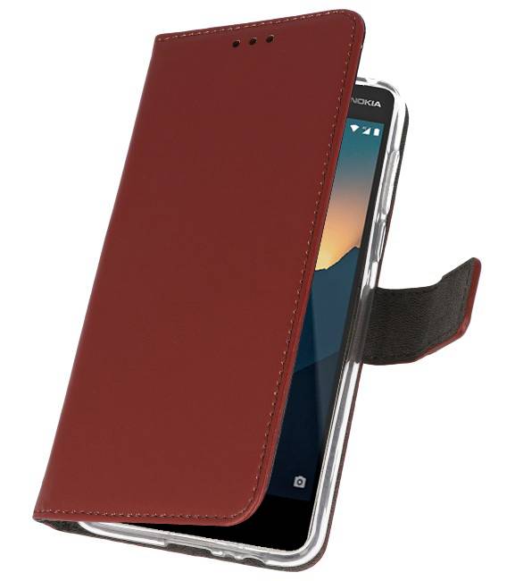 Wallet Cases Case for Nokia 2.1 Brown
