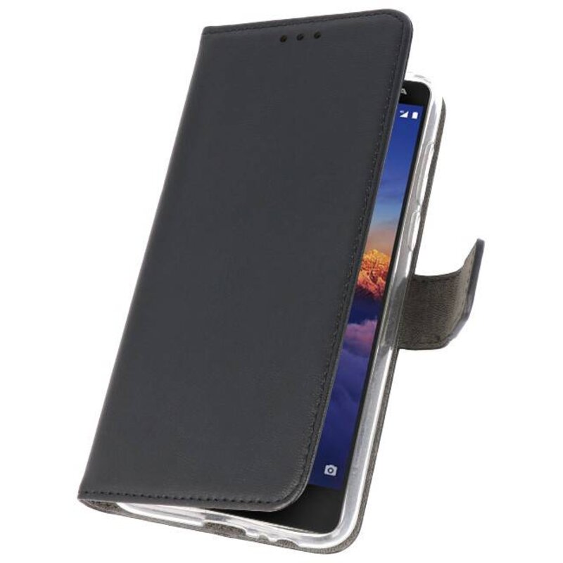 Funda Cartera Funda Para Nokia 3.1 Negro