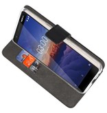 Wallet Cases Hoesje voor Nokia 3.1 Zwart