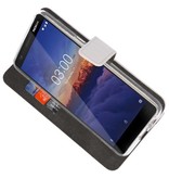 Wallet Cases Hoesje voor Nokia 3.1 Wit