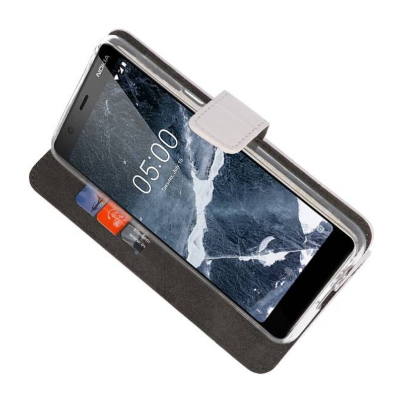 Wallet Cases for Nokia 5.1 White