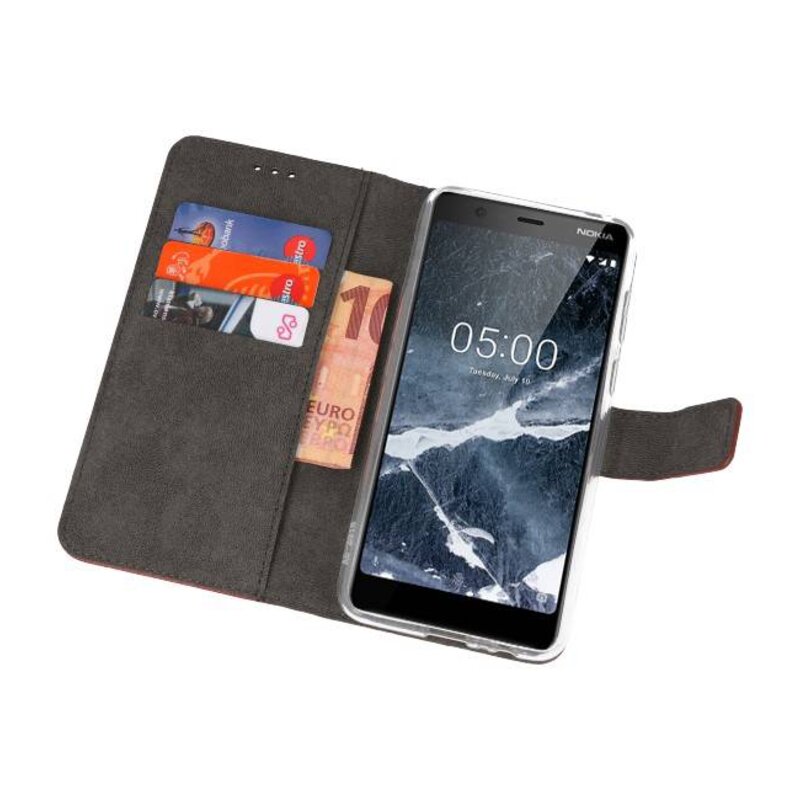 Wallet Cases for Nokia 5.1 Brown