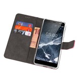 Wallet Cases Case for Nokia 5.1 Pink