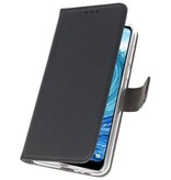 Etuis portefeuille pour Nokia X5 5.1 Plus Noir