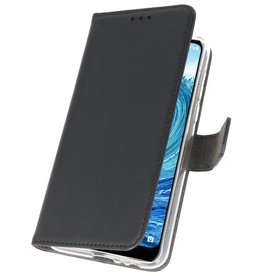 Etuis portefeuille pour Nokia X5 5.1 Plus Noir