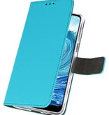 Custodie a portafoglio per Nokia X5 5.1 Plus Blue