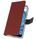 Etuis portefeuille pour Nokia X5 5.1 Plus Brown