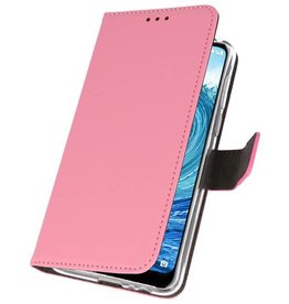 Custodie a portafoglio per Nokia X5 5.1 Plus Pink