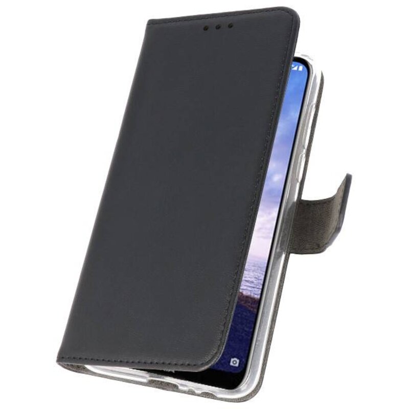 Portafoglio Custodie per Nokia X6 6.1 Plus Nero