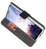 Etuis portefeuille pour Nokia X6 6.1 Plus Noir