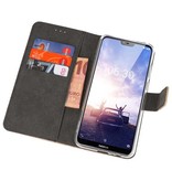 Wallet Cases for Nokia X6 6.1 Plus Gold