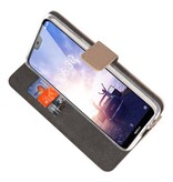 Wallet Cases for Nokia X6 6.1 Plus Gold
