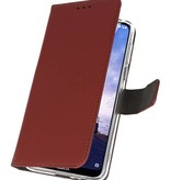 Custodie a portafoglio per Nokia X6 6.1 Plus Brown