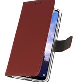 Wallet Cases for Nokia X6 6.1 Plus Brown