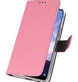 Etuis portefeuille pour Nokia X6 6.1 Plus Pink