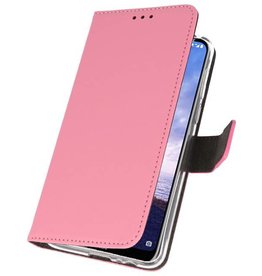 Fundas billeteras para Nokia X6 6.1 Plus rosa
