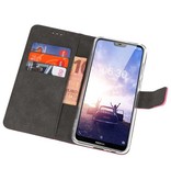 Etuis portefeuille pour Nokia X6 6.1 Plus Pink