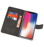 Wallet Cases Hoesje voor iPhone XS - X Navy