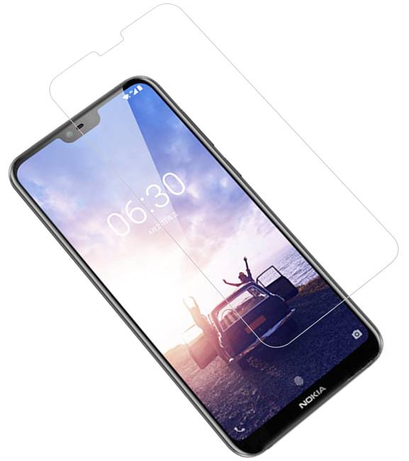 Gehärtetes Glas für Nokia 6.1 Plus