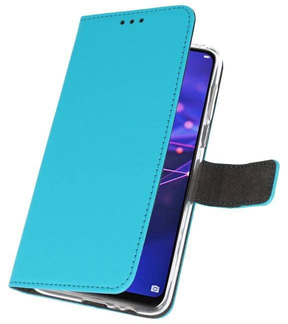 Wallet Cases Hoesje voor Huawei Mate 20 Blauw