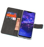 Wallet Cases Case for Huawei Mate 20 Blue