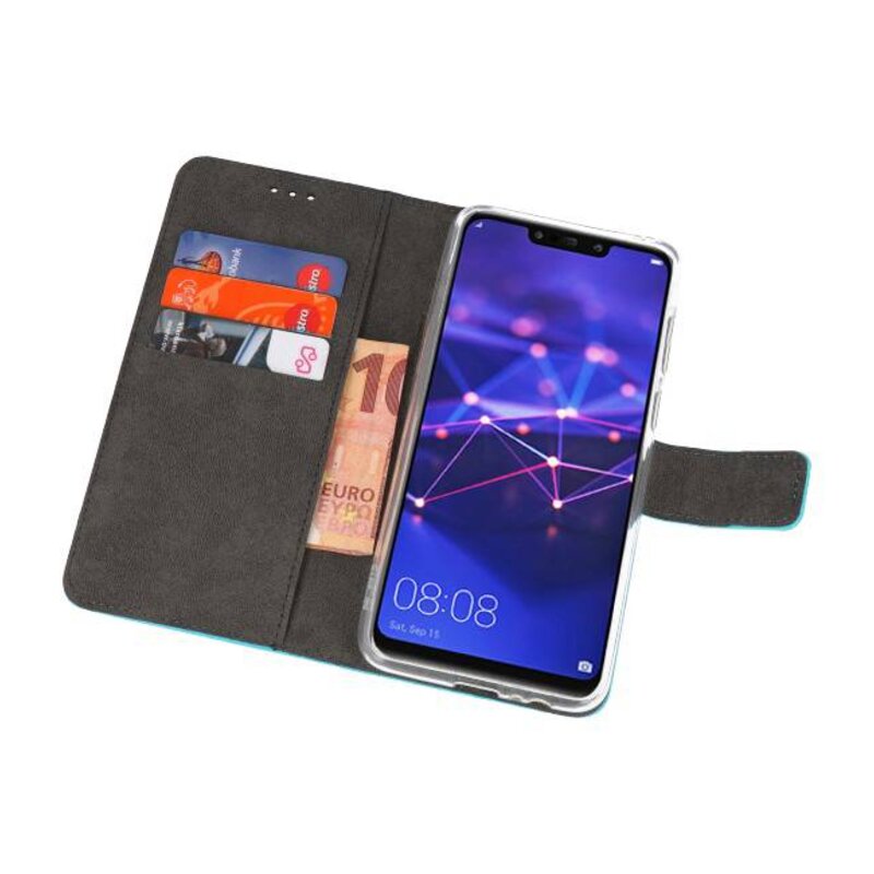 Etuis portefeuille Etui pour Huawei Mate 20 Bleu