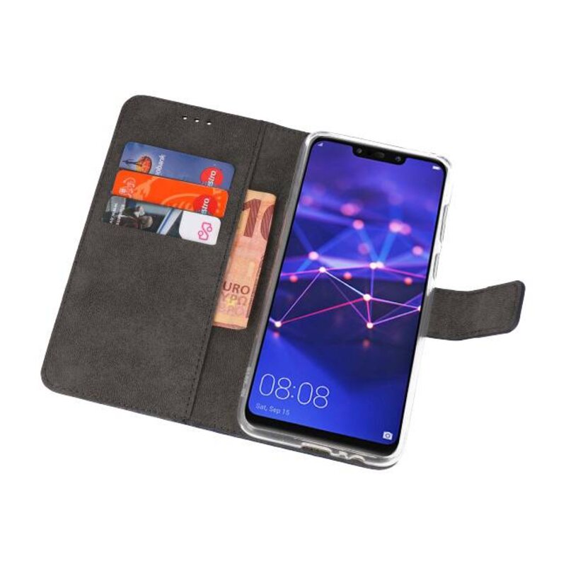 Custodia a portafoglio per Huawei Mate 20 Navy