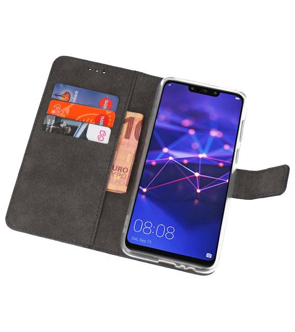 Etuis portefeuille Etui pour Huawei Mate 20 Navy