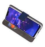 Etuis portefeuille Etui pour Huawei Mate 20 Navy
