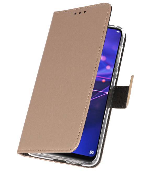 Etuis portefeuille Etui pour Huawei Mate 20 Gold