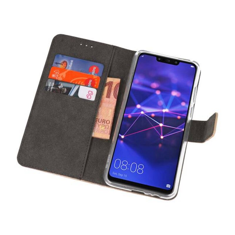 Wallet Cases Case for Huawei Mate 20 Gold