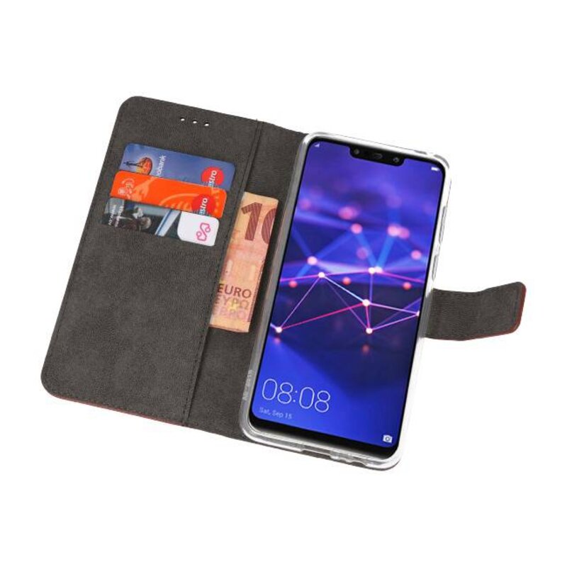 Custodia a Portafoglio per Huawei Mate 20 Marrone