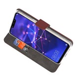 Etuis portefeuille Etui pour Huawei Mate 20 Marron