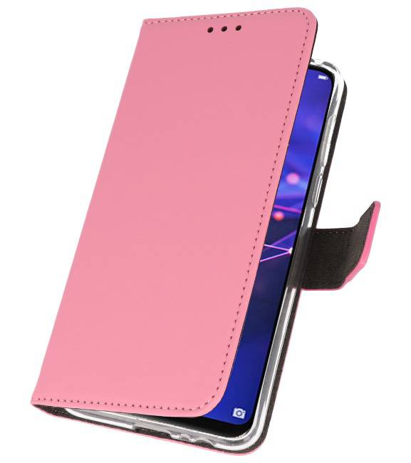 Wallet Cases Hoesje voor Huawei Mate 20 Roze