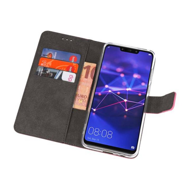 Custodia a Portafoglio per Huawei Mate 20 Rosa