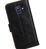 Pull Up Bookstyle para Samsung Galaxy A6 2018 Negro