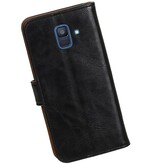 Pull Up Bookstyle para Samsung Galaxy A6 2018 Negro
