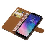 Pull Up Bookstyle for Samsung Galaxy A6 2018 Black