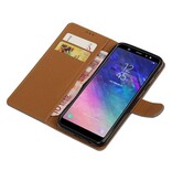 Pull Up Bookstyle pour Samsung Galaxy A6 Plus 2018 bleu