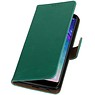 Pull Up Bookstyle pour Samsung Galaxy A6 Plus 2018 Vert