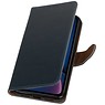 Træk op Bookstyle til iPhone XR Blue