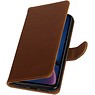 Træk op Bookstyle til iPhone XR Brown