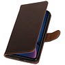 Ziehen Sie Bookstyle für iPhone XR Mocca hoch