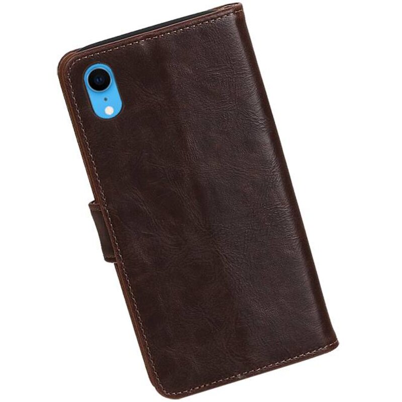 Pull Up Bookstyle for iPhone XR Mocca