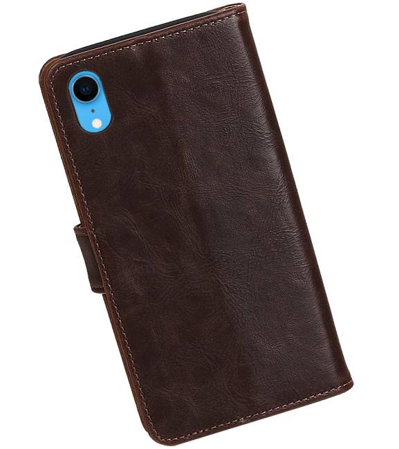 Pull Up Bookstyle for iPhone XR Mocca