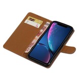 Pull Up Bookstyle for iPhone XR Mocca