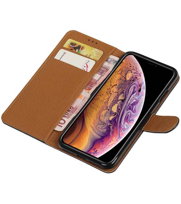 Pull Up Bookstyle für iPhone XS Max Schwarz