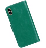 Pull Up Bookstyle para iPhone XS Max Green