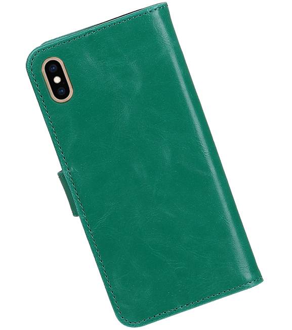 Pull Up Bookstyle per iPhone XS Max Green