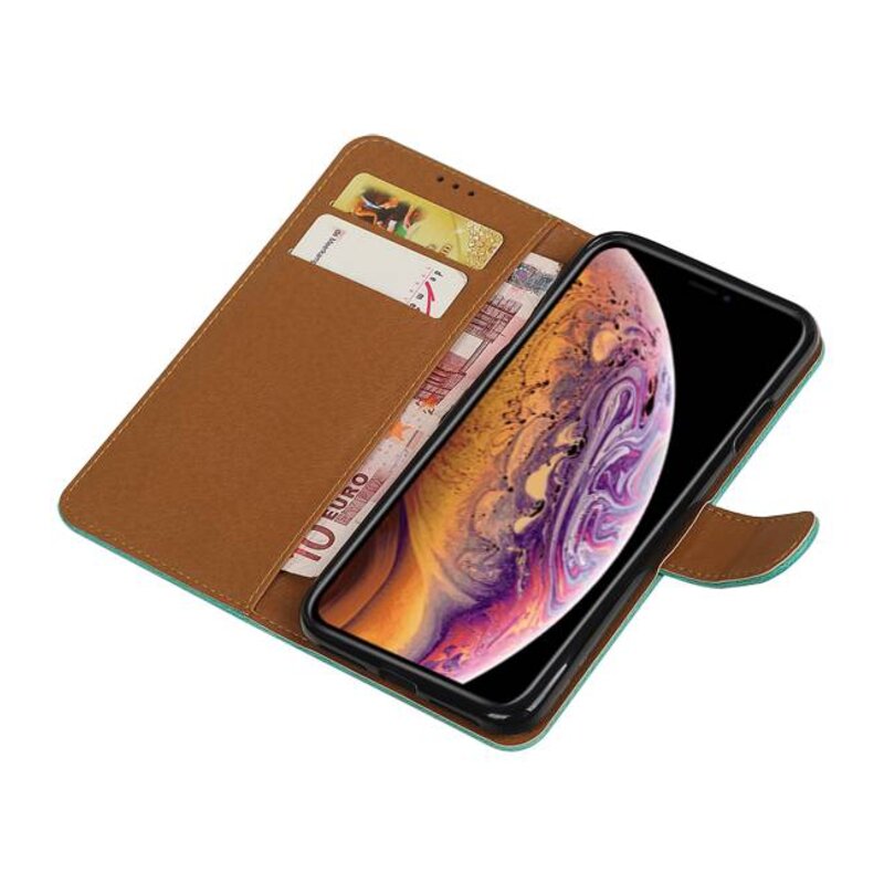 Pull Up Bookstyle for iPhone XS Max Green